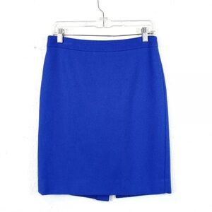 J. Crew No. 2 Blue Pencil Skirt